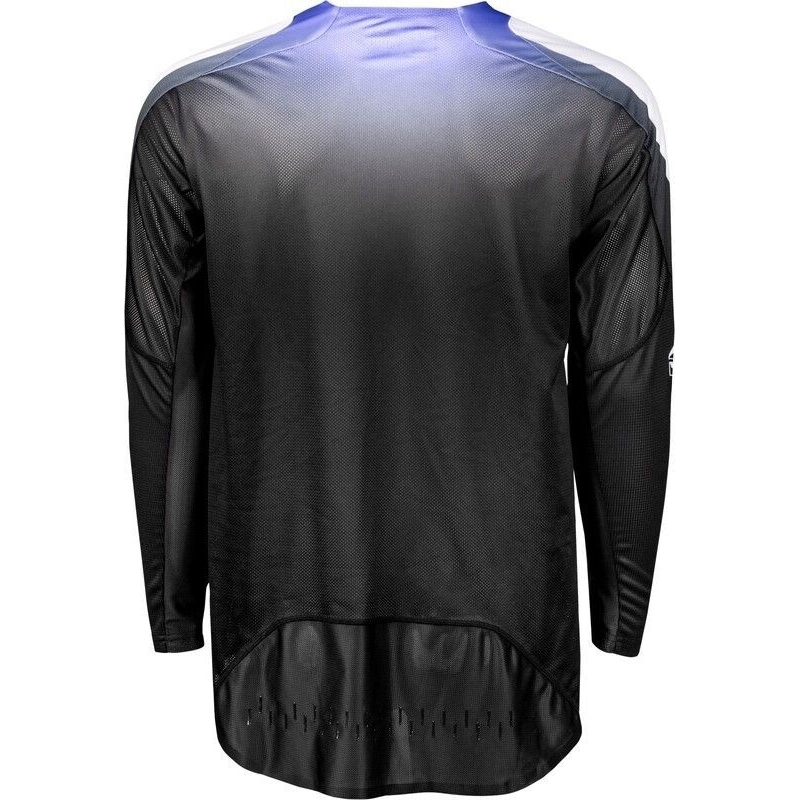 MAILLOT MOTOCROSS FLY EVO DST NOIR/BLANC/PURPLE