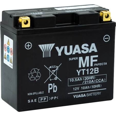 BATTERIE YUASA YT12B FA
