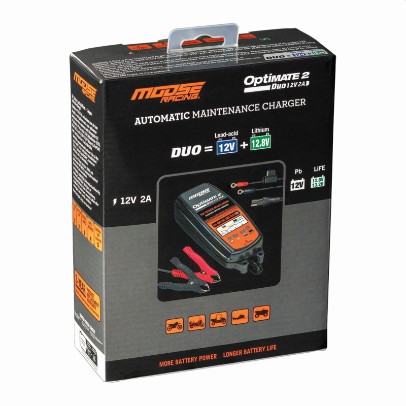 CHARGEUR BATTERIE MOTO EU OPTIMATE 2 DUO