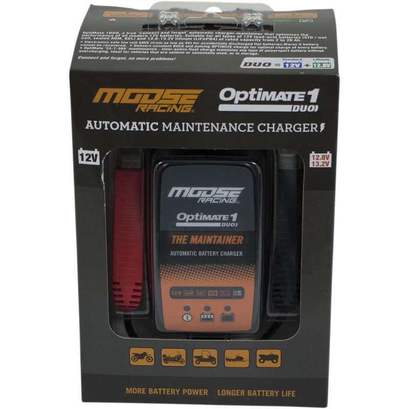 CHARGEUR BATTERIE MOTO OPTIMATE1 DUO