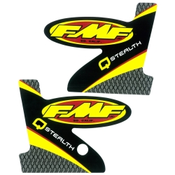 AUTOCOLLANT MOTOCROSS LOGO Q-STEALTH STRAIGHT VINYL