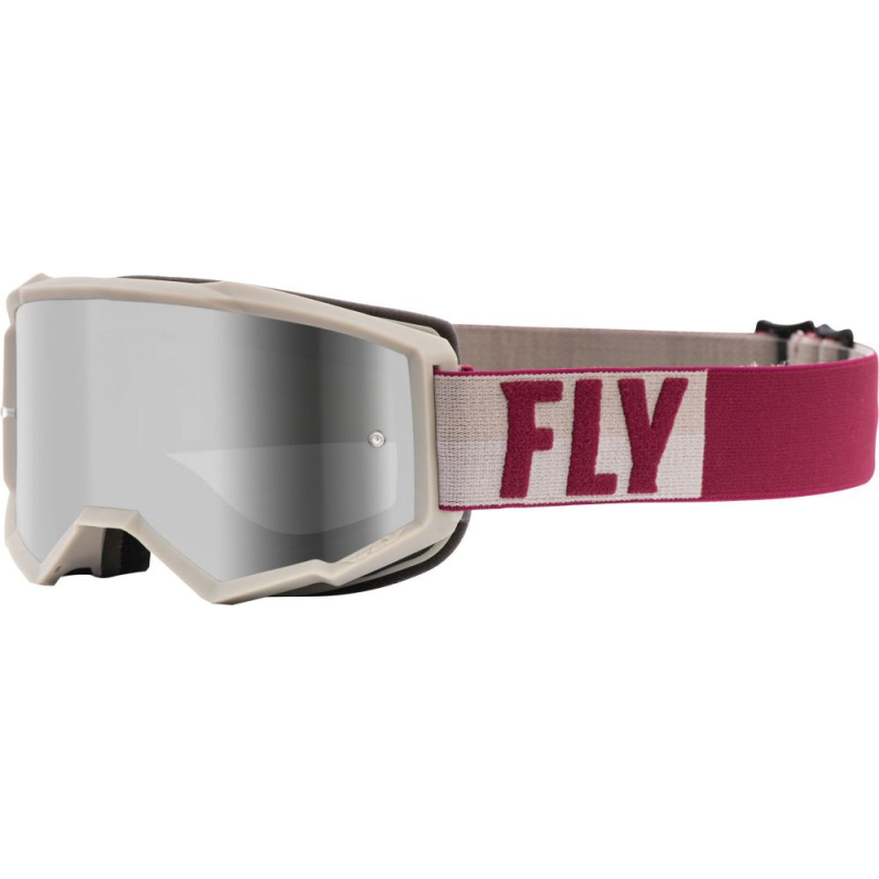 MASQUE FLY ZONE 2021 STONE/BERRY Lunette moto cross