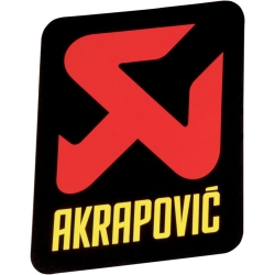 AUTOCOLLANT AKRAPOVIC LOGO 95 MM