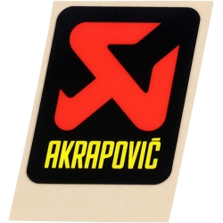 AUTOCOLLANT AKRAPOVIC LOGO 60 MM