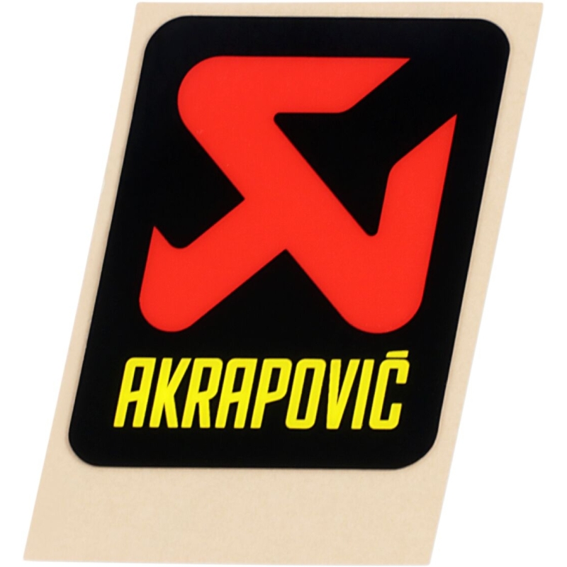 AUTOCOLLANT AKRAPOVIC LOGO 60 MM