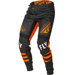 PANTALON FLY KINETIC BMX 2020 NOIR ORANGE Pantalon moto cross enfant