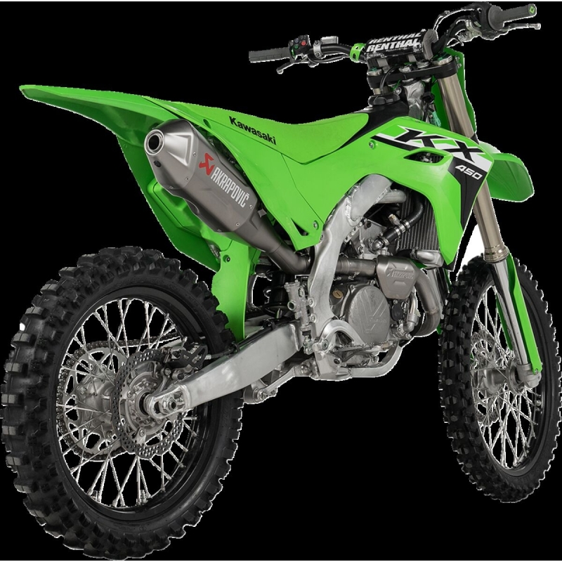 LIGNE AKRAPOVIC EVOLUTION KAWASAKI KX 450 2024-2026 KX 450 X 2024-2025