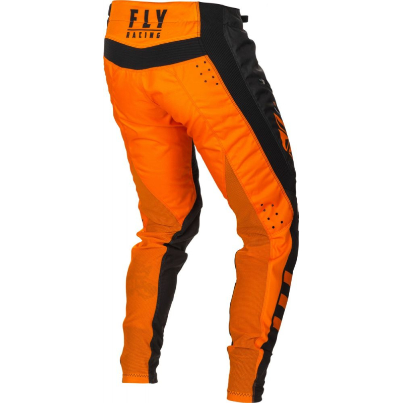 PANTALON FLY KINETIC BMX 2020 NOIR ORANGE Pantalon moto cross enfant