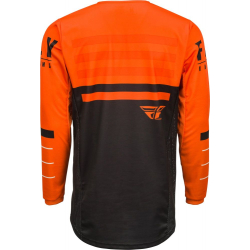 MAILLOT FLY KINETIC K120 2020 ORANGE/NOIR/BLANC Maillot cross enfant
