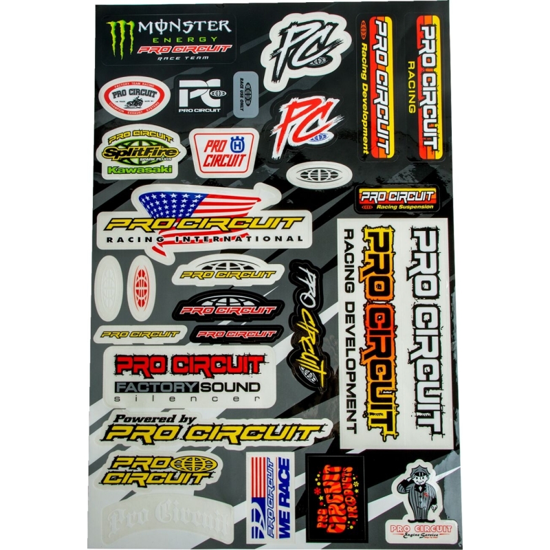 STICKERS PRO CIRCUIT DELUXE