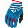 GANTS FLY KINETIC K220 2020 BLEU/BLANC/ROUGE Gant moto cross