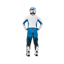 MAILLOT FLY KINETIC K220 2020 BLEU/BLANC/ROUGE Maillot moto cross