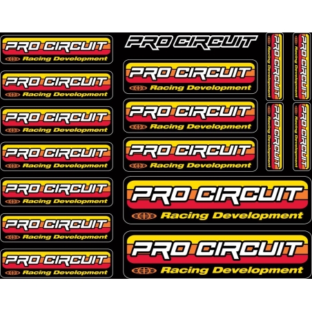 STICKER PRO CIRCUIT LOGO