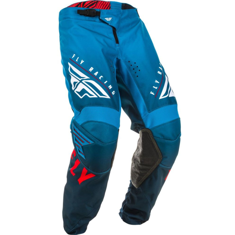 PANTALON FLY KINETIC K220 2020 BLEU/BLANC/ROUGE Pantalon moto cross enfant