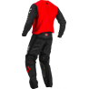 PANTALON FLY KINETIC K220 2020 ROUGE/NOIR/BLANC Pantalon moto cross enfant