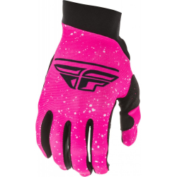 GANTS FLY PRO LITE FEMME 2020 NEON ROSE/NOIR Gant moto cross femme