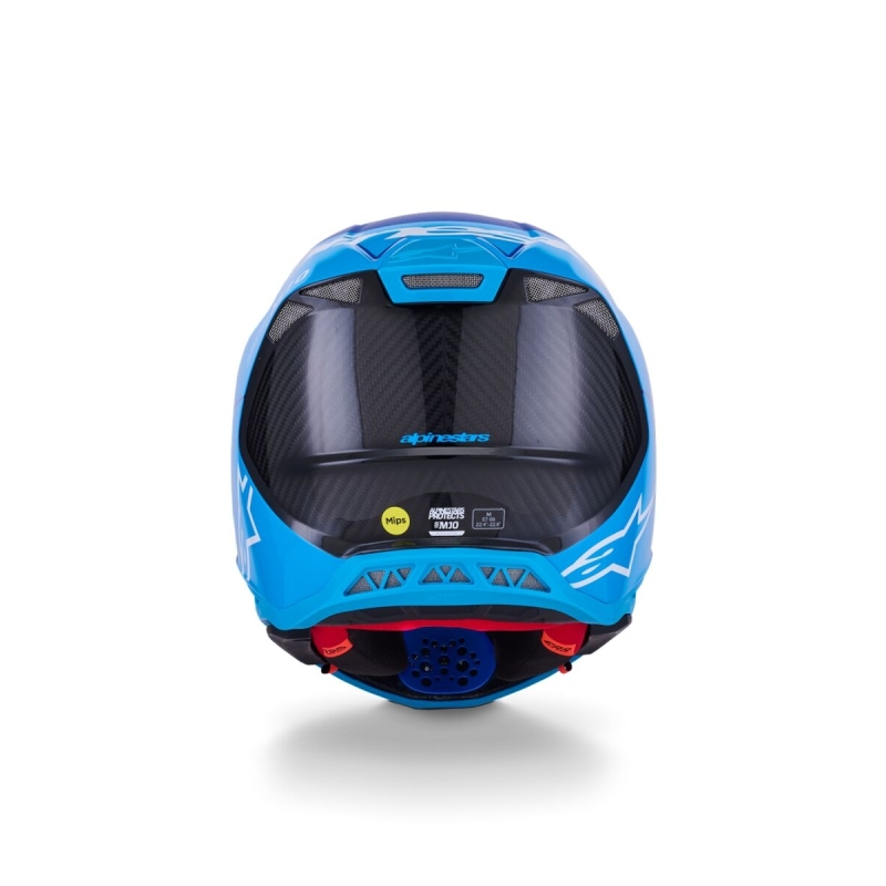 CASQUE ALPINESTARS SUPERTECH M10 FLOOD BLEU