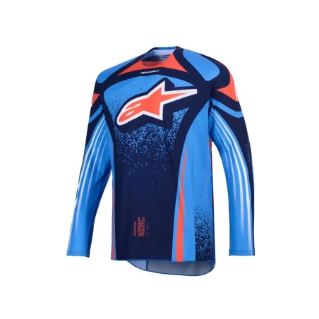 MAILLOT ALPINESTARS TECHSTAR NOMUR BLEU