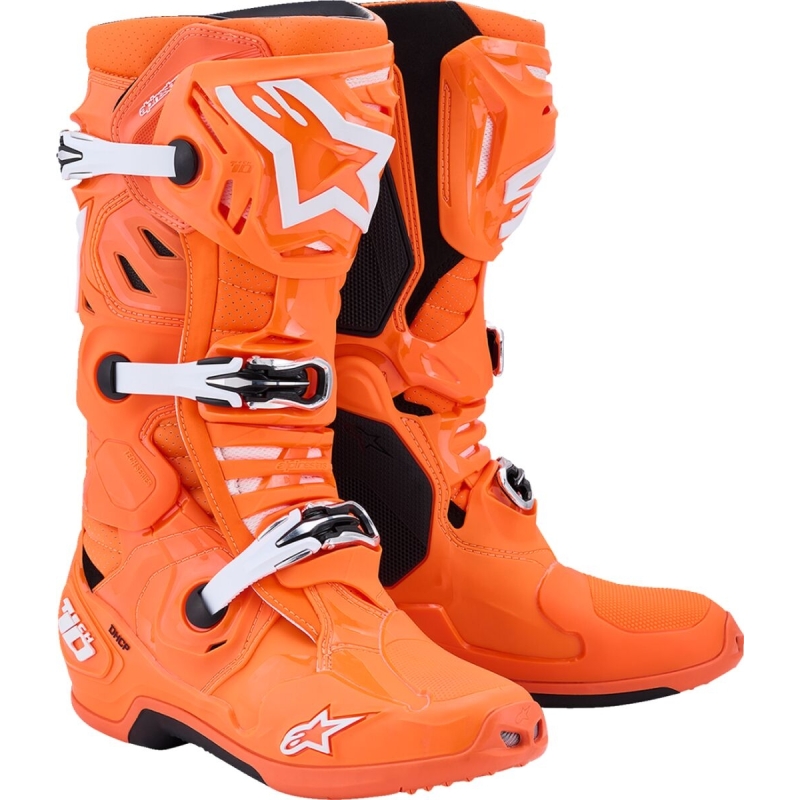 BOTTES ALPINESTARS TECH 10 SUPERVENTED ORANGE