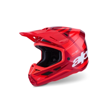 CASQUE ALPINESTARS S-M7 CORE ROUGE