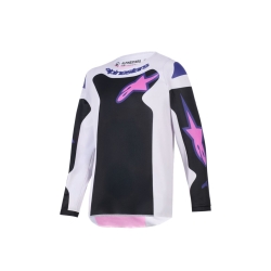 MAILLOT ENFANT ALPINESTARS FLUID GRID NOIR
