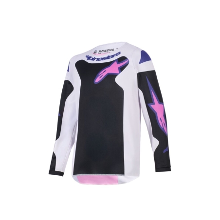 MAILLOT ENFANT ALPINESTARS FLUID GRID NOIR