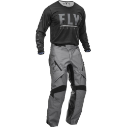PANTALON FLY PATROL OVERBOOT 2021 GRIS Pantalon moto cross
