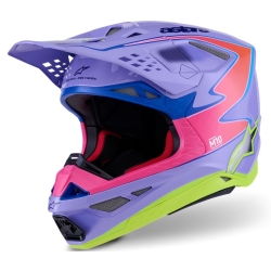 CASQUE ALPINESTARS SUPERTECH M10 JETT VIOLET
