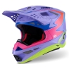 CASQUE ALPINESTARS SUPERTECH M10 JETT VIOLET