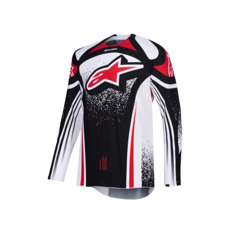 MAILLOT ALPINESTARS TECHSTAR NOMUR NOIR/BLANC