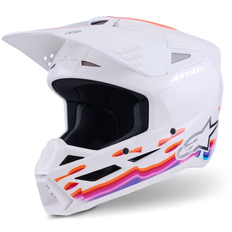CASQUE ALPINESTARS SM3 FORCE BLANC