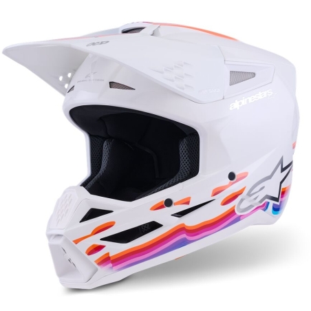 CASQUE ALPINESTARS SM3 FORCE BLANC