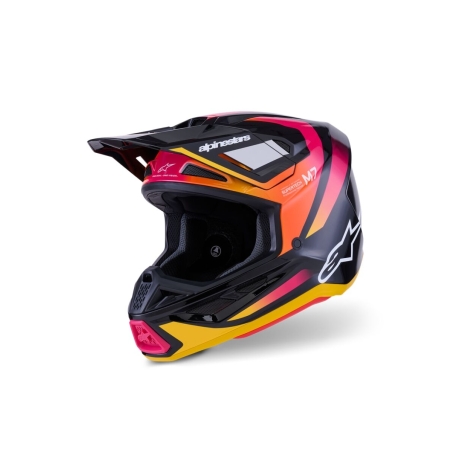 CASQUE ALPINESTARS S-M7 RISE ROSE