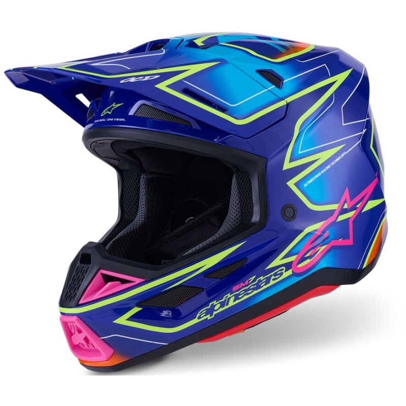 CASQUE ALPINESTARS S-M7 CAST ROSE