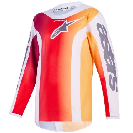 MAILLOT ENFANT ALPINESTARS FLUID PORTL ROUGE
