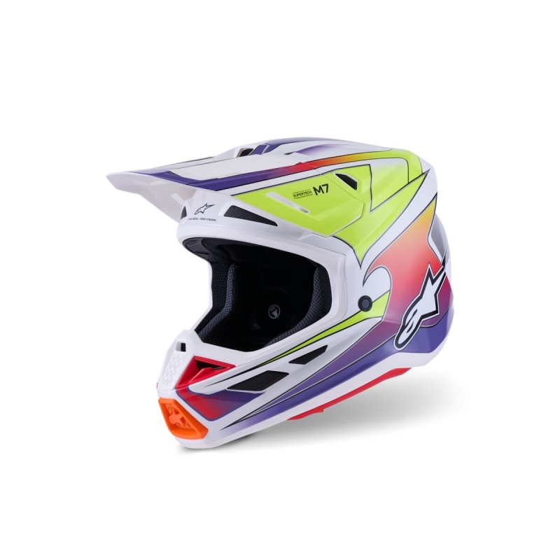 CASQUE ALPINESTARS S-M7 FUSE BLANC