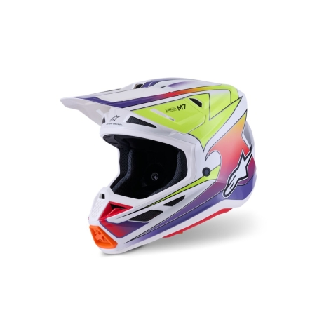 CASQUE ALPINESTARS S-M7 FUSE BLANC