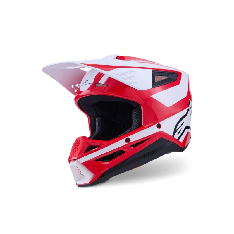 CASQUE ALPINESTARS SM3 HEAT ROUGE
