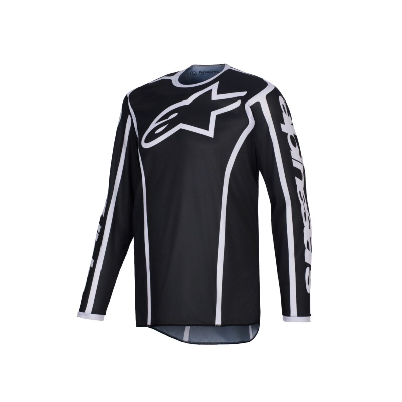 MAILLOT ALPINESTARS FLUID APEX NOIR