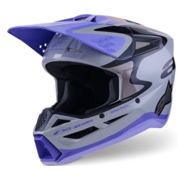 CASQUE ENFANT ALPINESTARS SM3 JETTSON GRIS