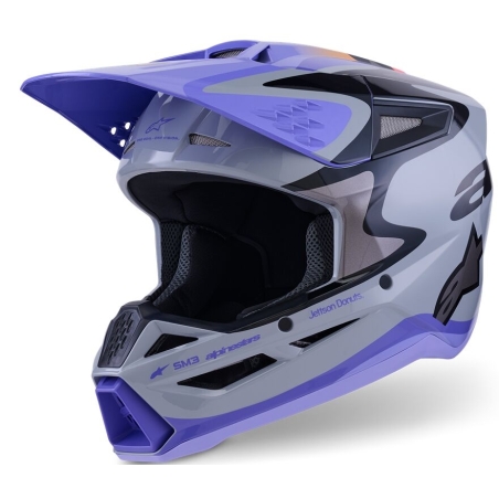 CASQUE ENFANT ALPINESTARS SM3 JETTSON GRIS