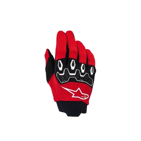 GANTS ENFANT ALPINESTARS FULL BORE V2 ROUGE