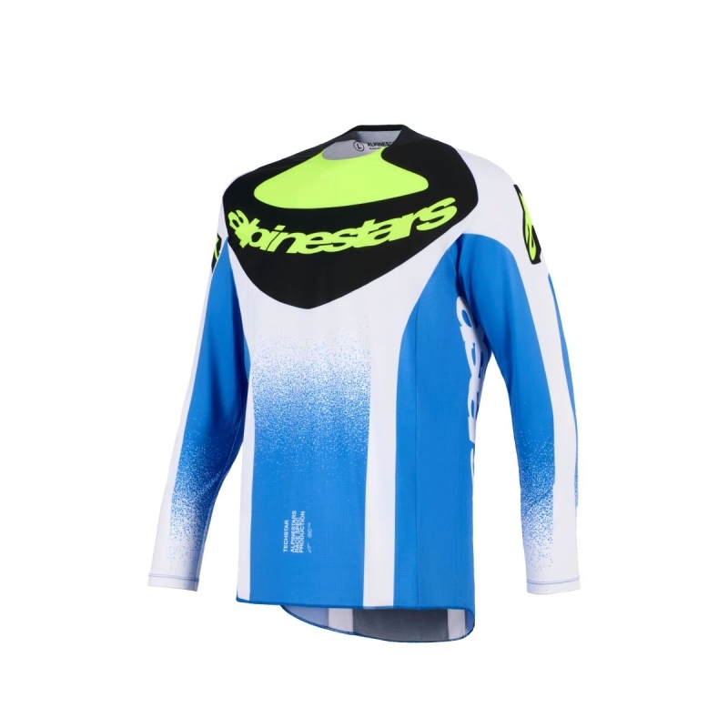 MAILLOT ALPINESTARS TECHSTAR KNIF BLEU
