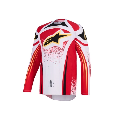 MAILLOT ALPINESTARS TECHSTAR NOMUR ROUGE
