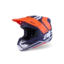 CASQUE ALPINESTARS S-M7 CORE ORANGE