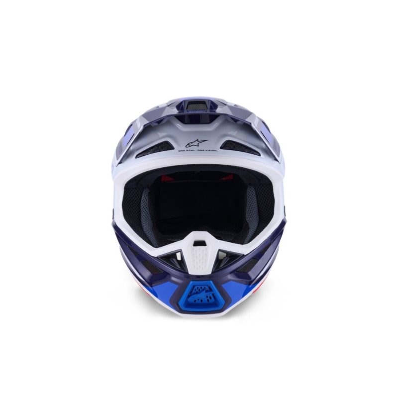 CASQUE ALPINESTARS S-M7 RISE BLEU