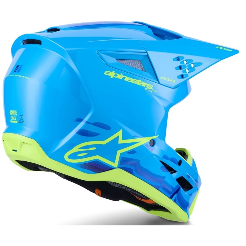 CASQUE ALPINESTARS SM3 FORCE BLEU