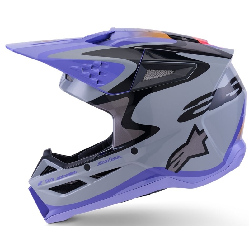 CASQUE ALPINESTARS SM3 JETTSON GRIS