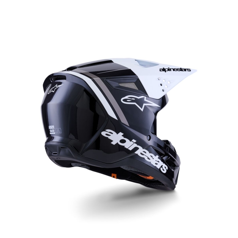 CASQUE ALPINESTARS SM3 RADIUM NOIR/BLANC