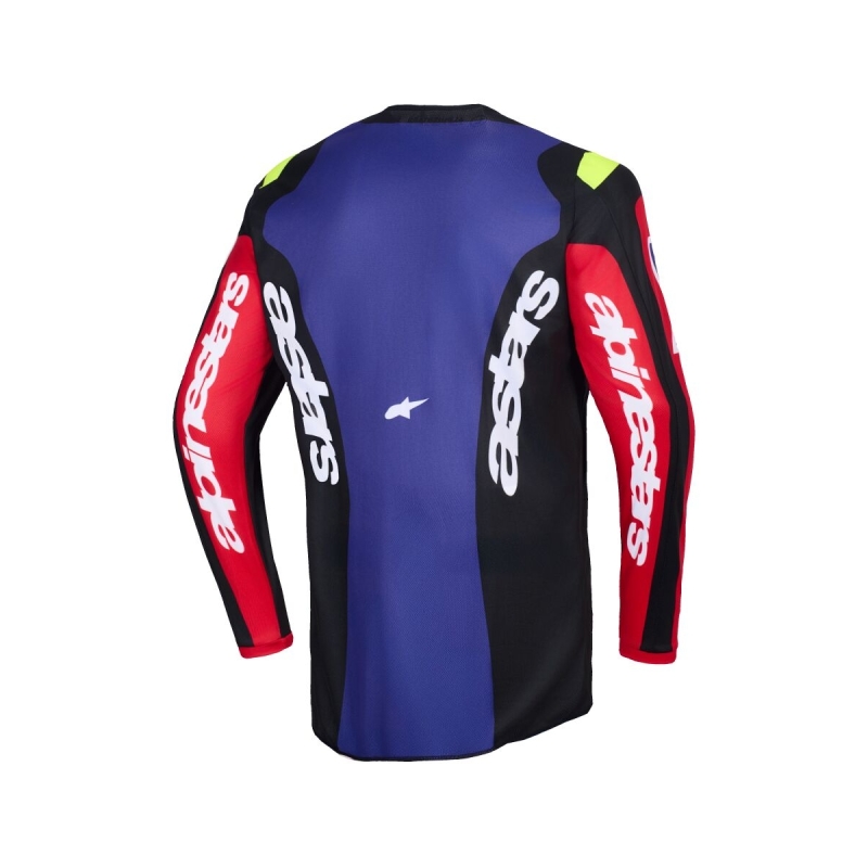MAILLOT ALPINESTARS FLUID GRID ROUGE